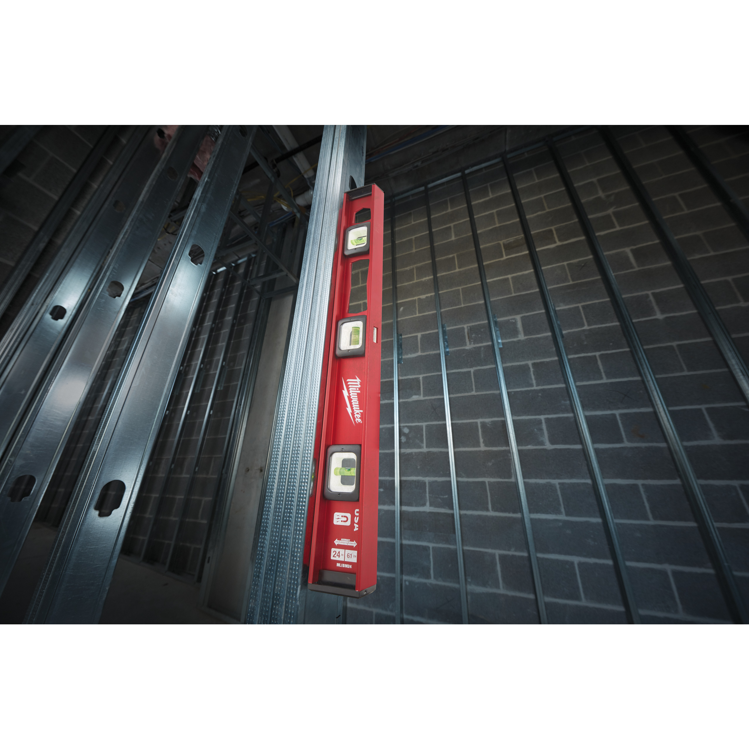 Milwaukee Wasserwaage 60 cm magnetisch Doppel-T-Profil