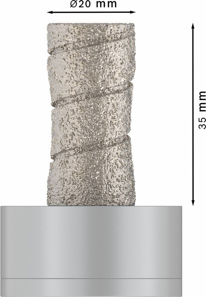 Bosch PRO Ceramic dry X-Lock Fräser, 20 x 35 mm