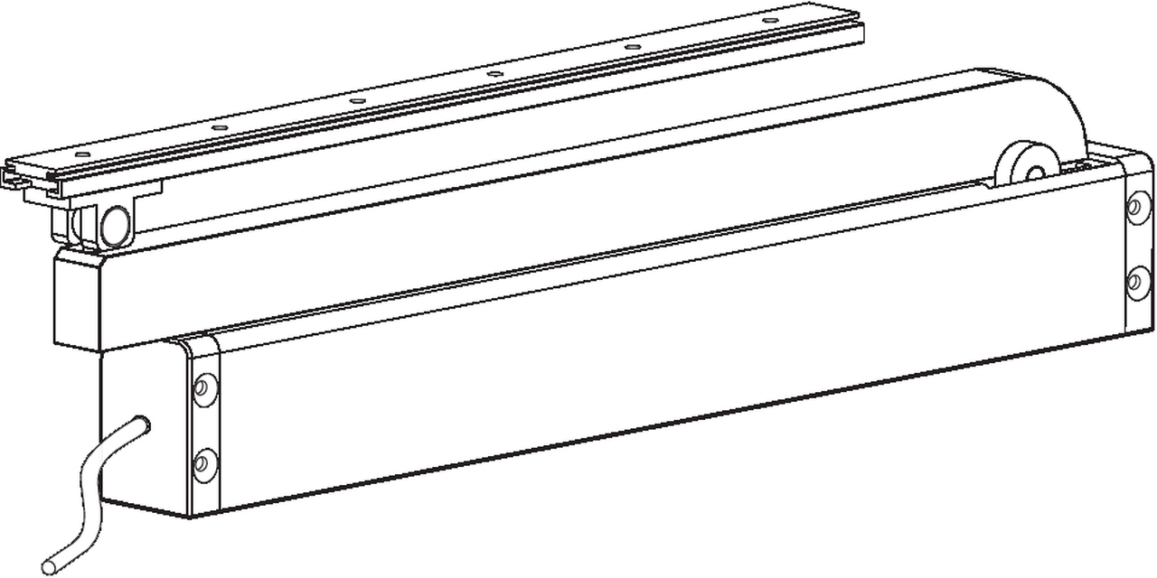 Strichzeichnung, Aluminium