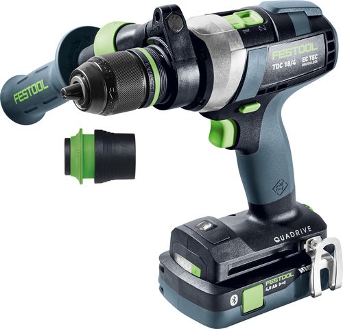Produktbild Akku-Bohrschrauber QUADRIVE TDC 18/4 5,0/4,0 I-Plus