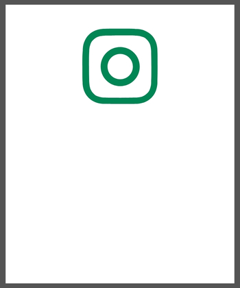 Instagram-Logo, Grünes Symbol, App-Logo, Soziales Netz, Symbol