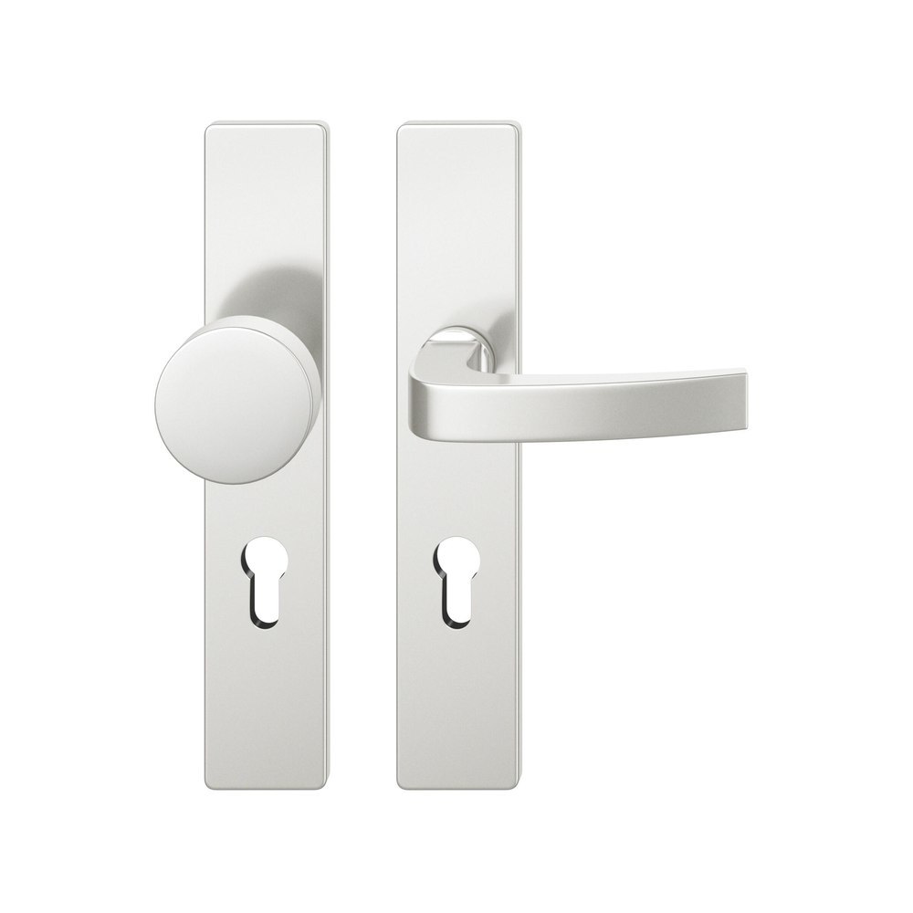 FSB FH Wechselgarnitur mit Langschild 76 1163, AGL3, VK 9 mm, Aluminium