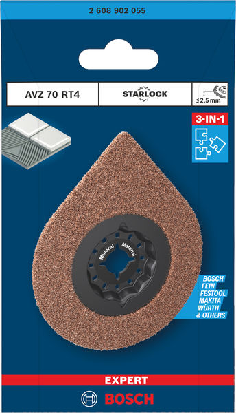 Produktbild Verpackung, abrasive, Sanding-Zubehör, Schleifscheibe, Körnerform, poröses Schleifmittel