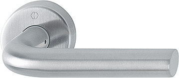 HOPPE Drücker-Halbgarnitur Bonn ohne Schlüsselrosette E150Z/42H, VK10, mit Stütznocken, Edelstahl