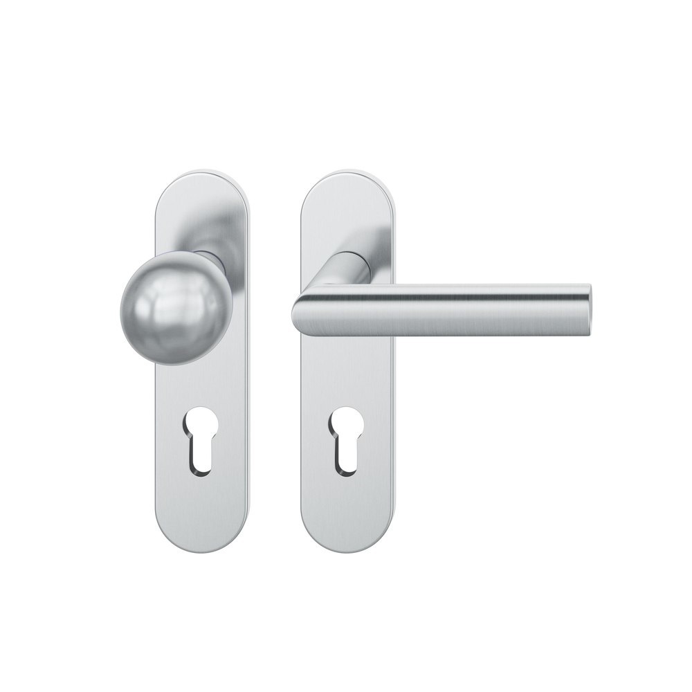 FSB Wechselgarnitur mit Kurzschild 72 1108, AGL3, Edelstahl