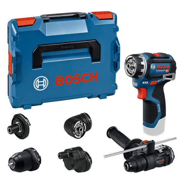 Produktbild Lieferumfang, Koffer, Akkuschrauber, Bohrer, Bosch, Werkzeugset