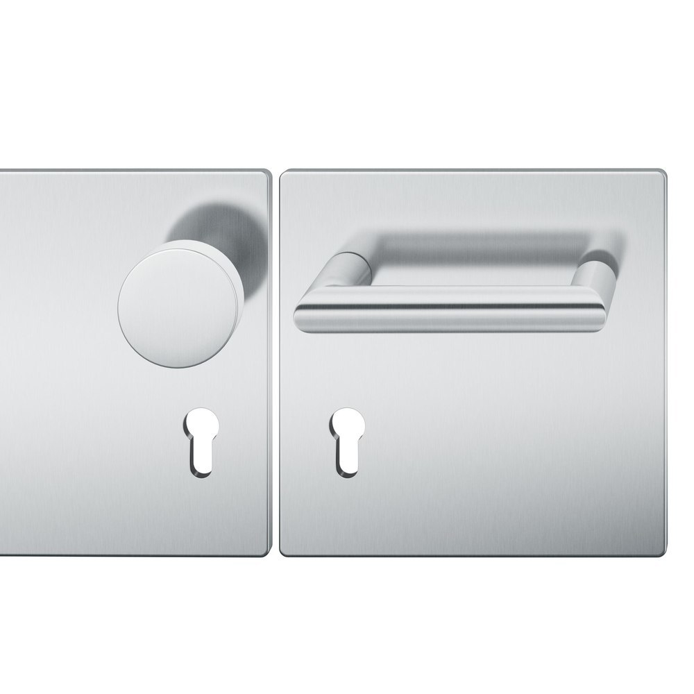 FSB Wechselgarnitur mit Breitschild 72 1016, AGL3, Edelstahl