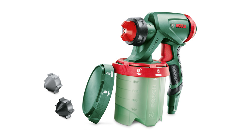 Bosch Akku-Feinsprühpistole für alle Farbarten, System-Zubehör für PFS 3000-2, PFS 5000 E