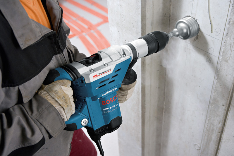 Anwendungsbild, Schlagbohrer, Bohrmaschine, Bosch, Werkzeug, Hammerbohrer