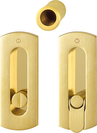 HOPPE Muschelgriff Set 7 M463,116x44,WC/S,8mm,F52R/F77R,TS 33-48