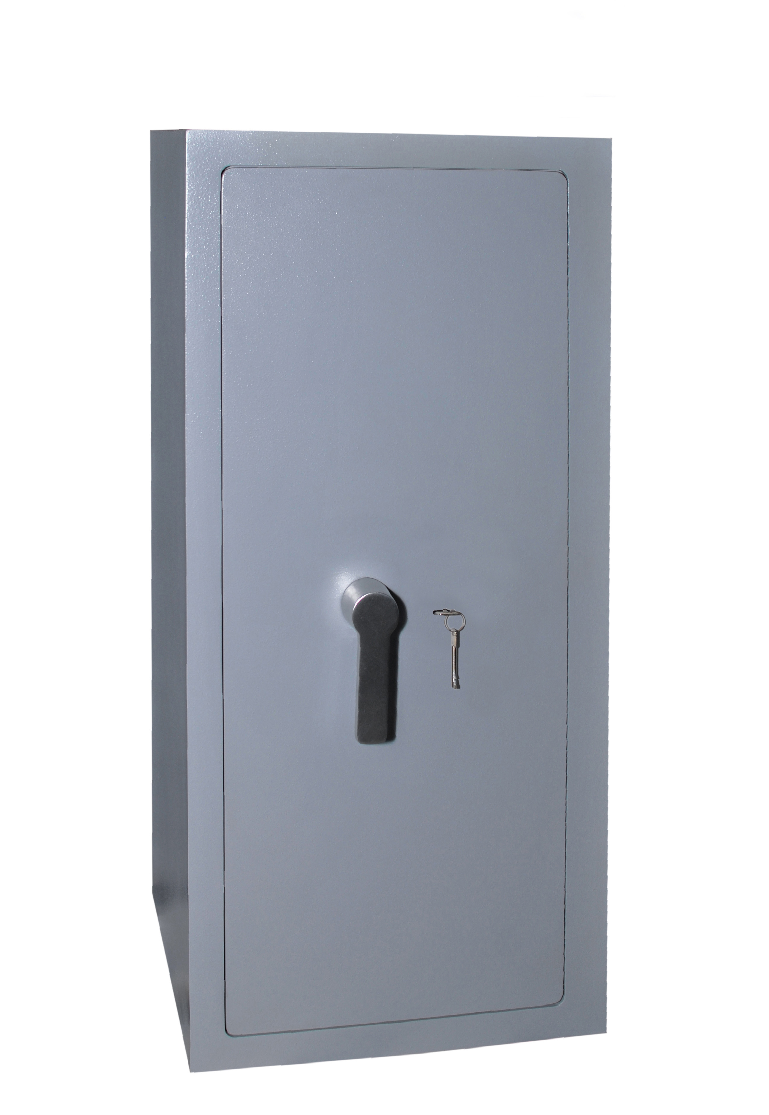 Wand-Feuerschrank, Kompakt-Safe, Schwarzgrau, Schloss mit Schlüssel, Sicherheitsschrank
