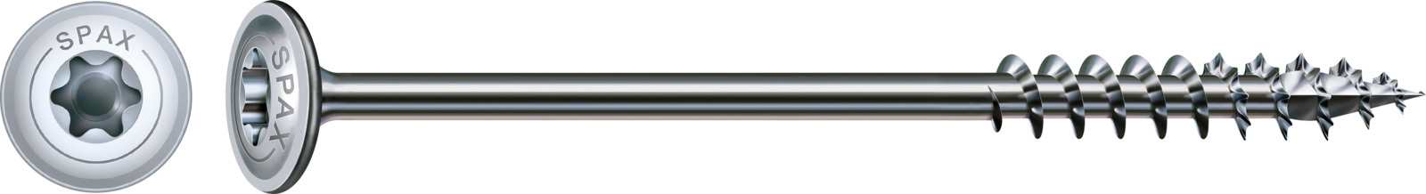 Main picture SPAX Holzbauschraube WIROX - Teilgewinde, Tellerkopf, T-STAR plus, 4CUT, WIROX