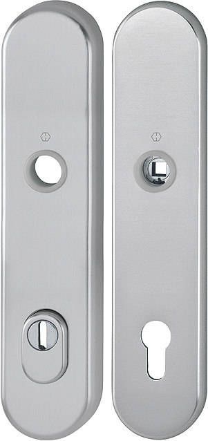 HOPPE Schutz-Langschildpaar 3332ZA/3310, HT, Aluminium