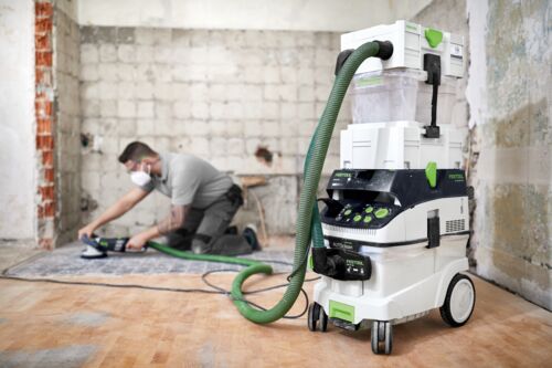 Anwendungsbild Absaugmobil CLEANTEC CTM 36 E AC RENOFIX