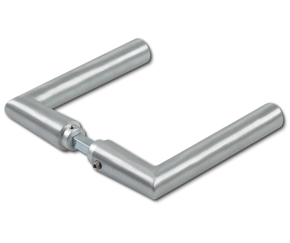 DORMAKABA Drückerpaar Studio RONDO 10.328, Aluminium