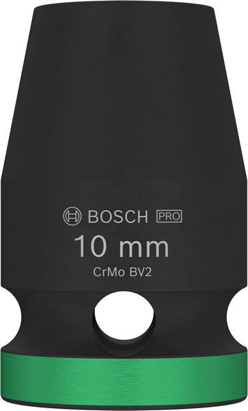Bosch PRO Impact Socket, 1/2", 10 mm, Standard