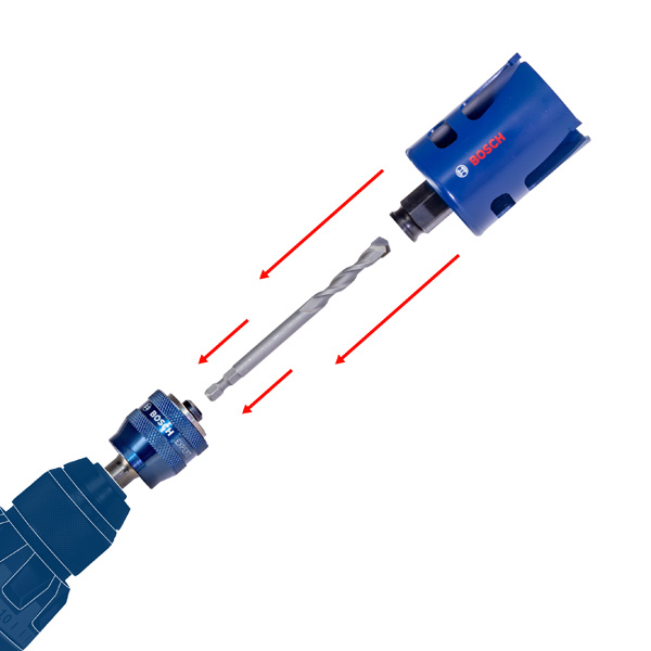 Feature-Bild, Bohrer, Spiralbohrer, Schwarz, Schraubenausführung, Kunststoff-Adapter
