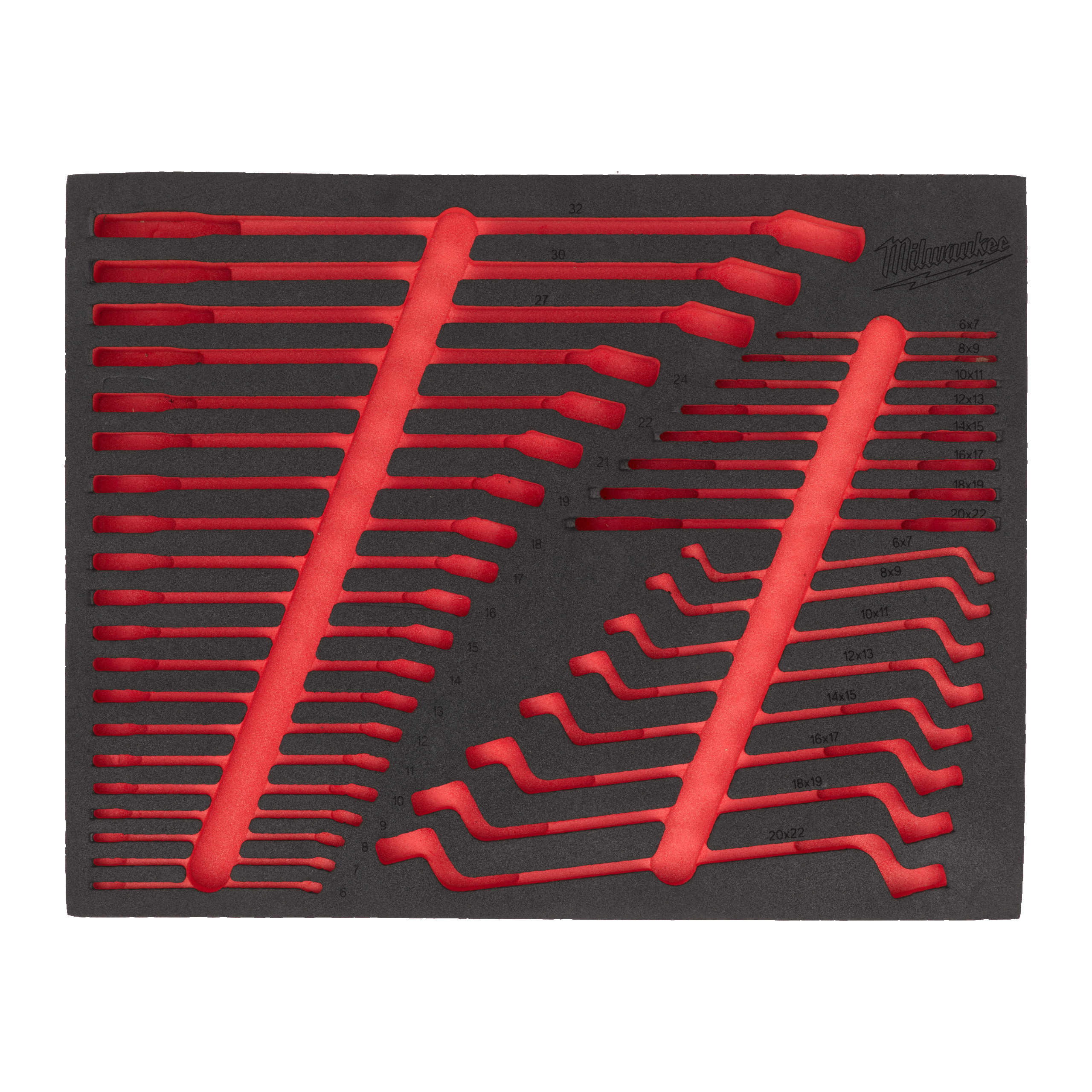 Milwaukee für MAX BITE Ringmaulschlüssel-, Licht-, Schneid- und Mess Ersatz-Einlage 3/3