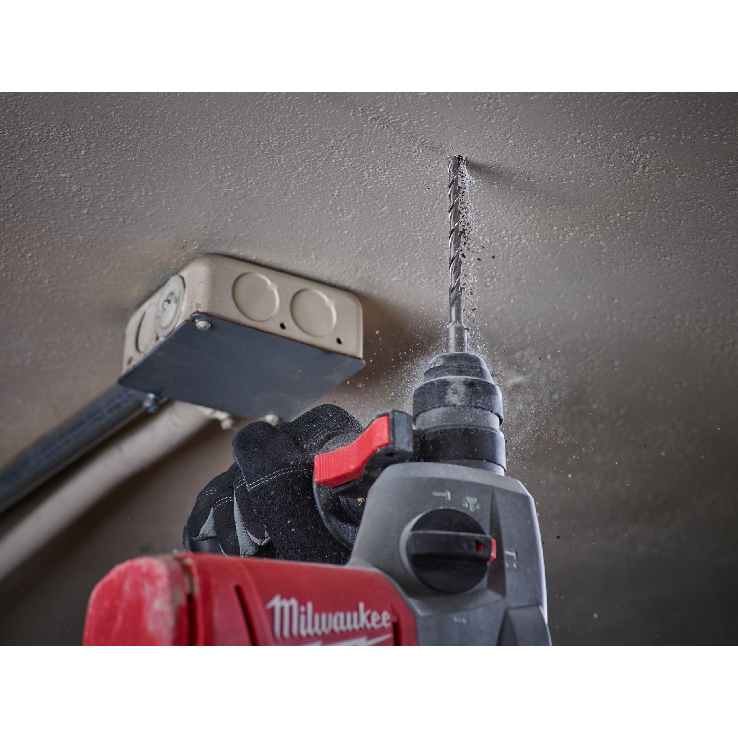 Milwaukee Hammerbohrer 8 x 160 mm, SDS-Plus 2-Schneiden M2 SDS-Plus, 50er-Pack
