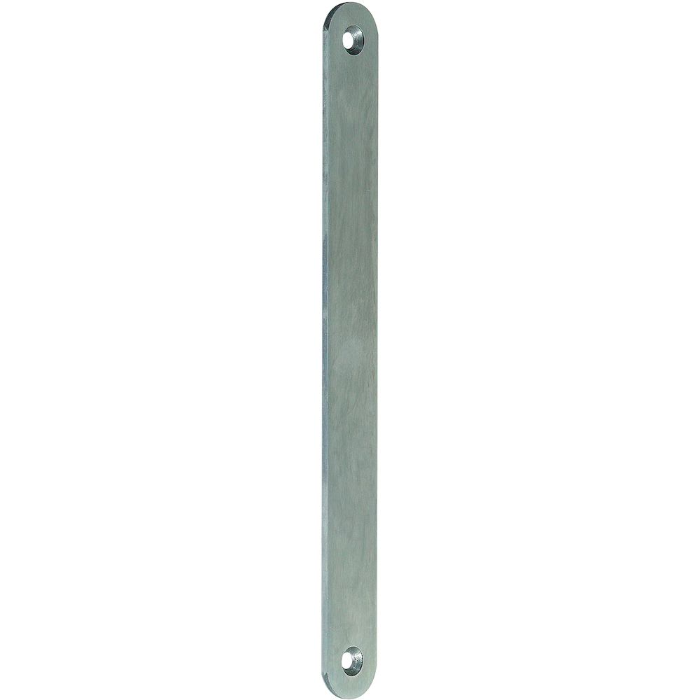 Flachschließblech BKS B 9000, rund, Edelstahl