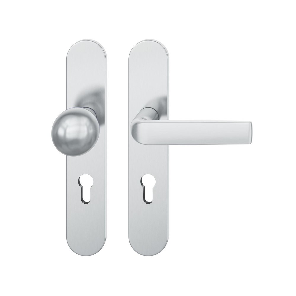 FSB FH Wechselgarnitur mit Langschild 76 1267, AGL3, VK 9 mm, Edelstahl