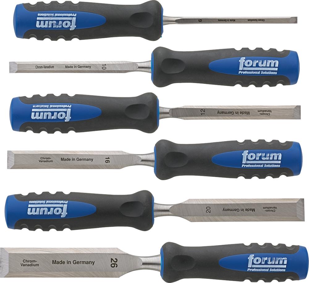 FORUM Stechbeitel-Satz  Kst.Heft6tlg. im Karton