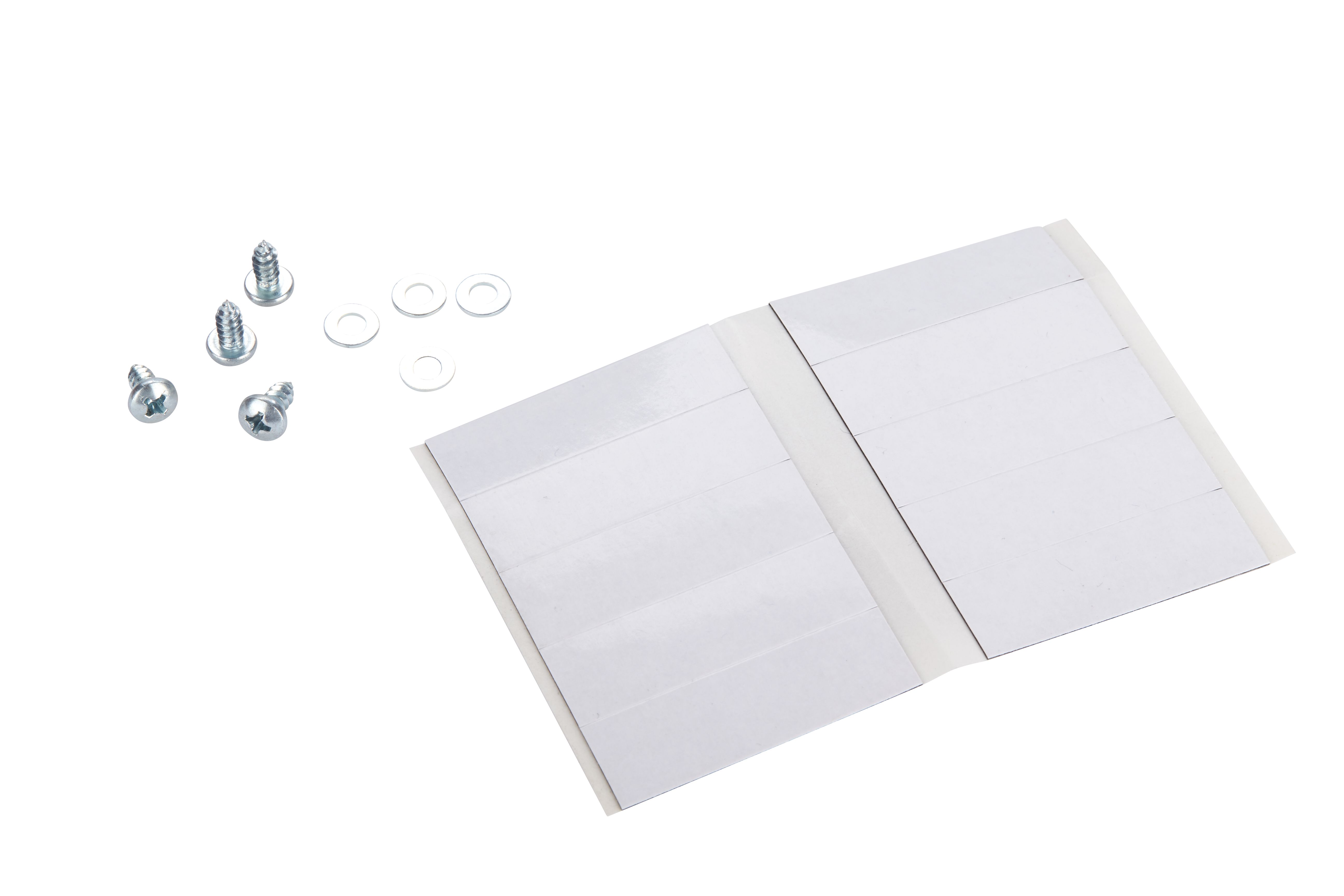 Schrauben, Unterlegscheiben, Metallbeschlag, Flachpackung, Befestigungsmaterial