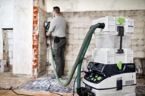 Anwendungsbild Absaugmobil CLEANTEC CTM 36 E AC RENOFIX
