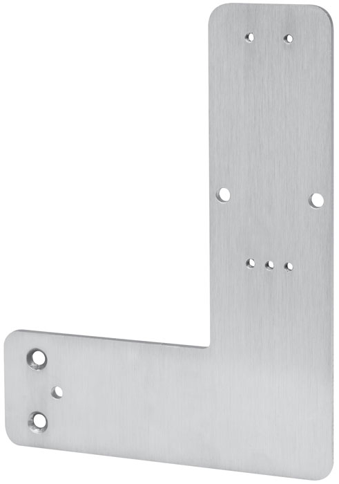 Montageplatte lang HELO für Rohrrahmentüren