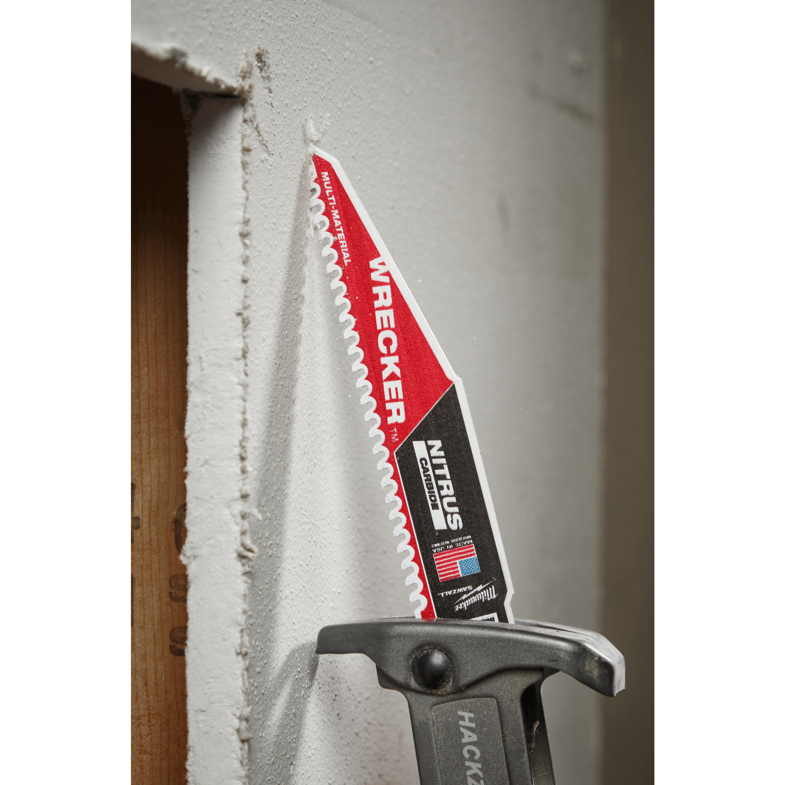 Milwaukee Säbelsägeblatt 300 x 4,2 mm (6 TPI) THE WRECKER NITRUS HM-bestückt 5er Pack