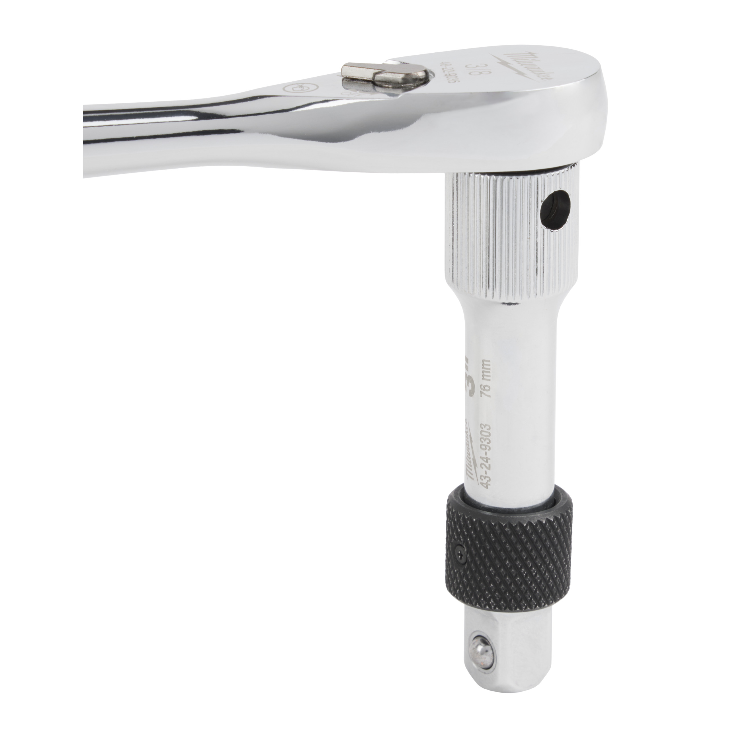 Milwaukee Verlängerung 3/8 Zoll 3/8" Verlängerung, verriegelbar