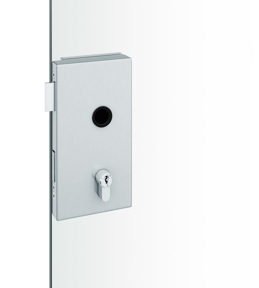 FSB Ganzglastürschloss 13 4220, für Rosetten, Edelstahl