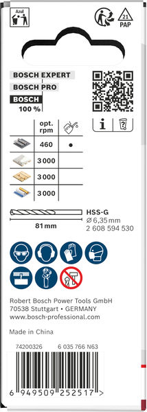 Produktbild Verpackung, bosch, power tools, hand tool, grinder, accessory