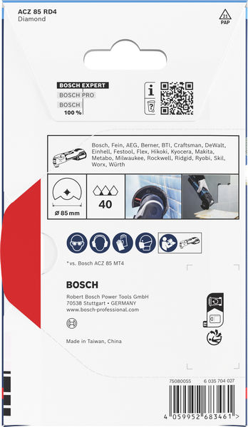 Produktbild Verpackung, Diamond, Scheibe, Körner?, Bosch?