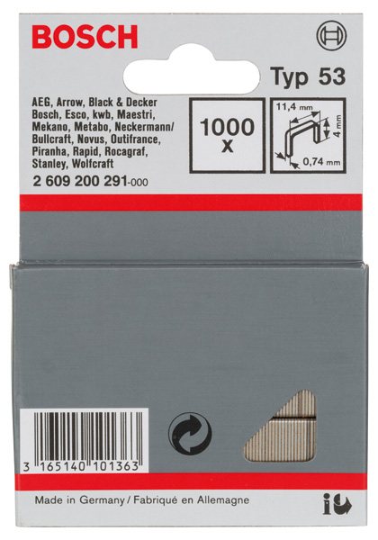 Bosch Feindrahtklammer Typ 53