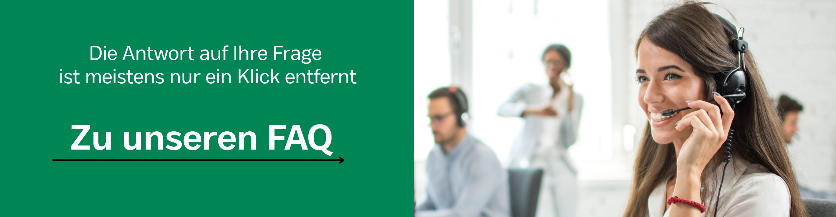Unsere FAQ - schnelle Antwort zu Ihren Fragen
