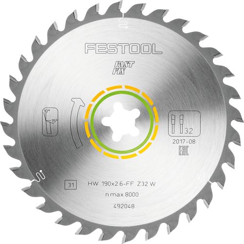 Kreissägeblatt WOOD UNIVERSAL HW 190x2,6 FF W32