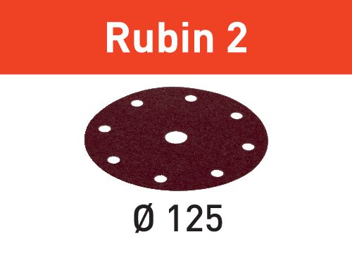 Schleifscheibe Rubin 2 STF D125/8 P220 RU2/50
