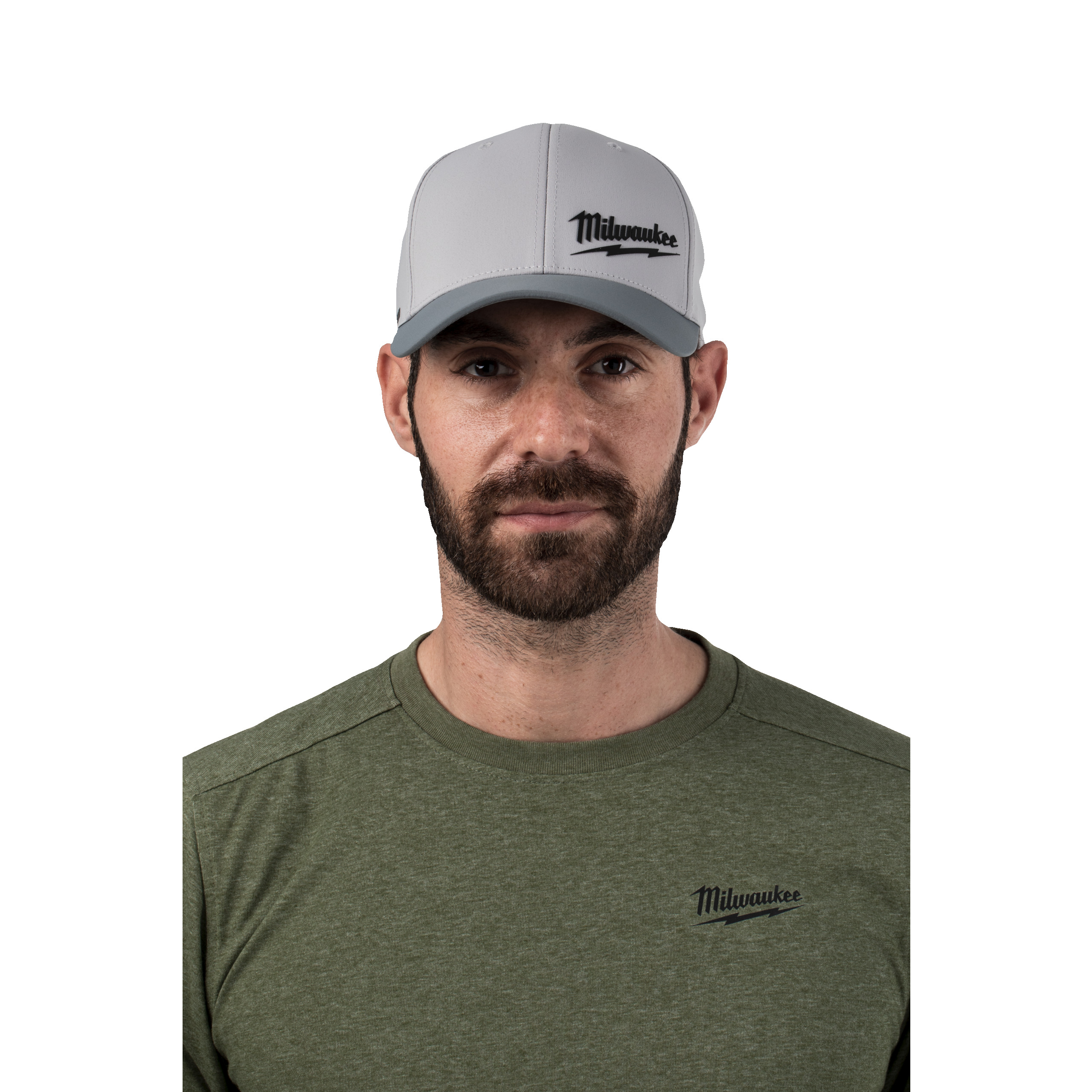 Milwaukee Performance Baseball Kappe dunkelgrau Größe L/XL mit UV-Schutz BCPDGR-L/XL