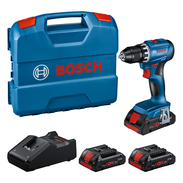 Bosch Professional Set: Akku-Bohrschrauber GSR 18V