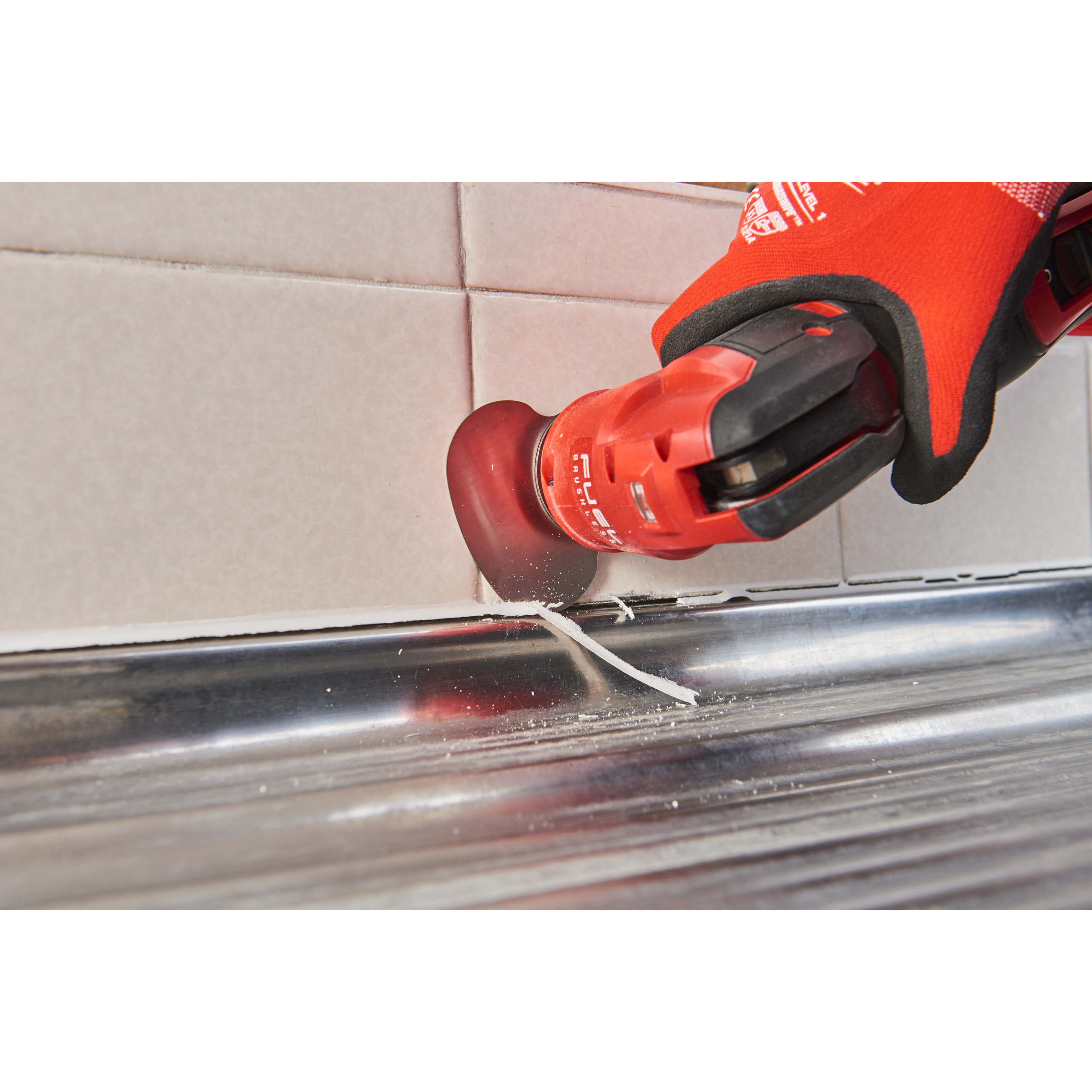 Milwaukee Schneidmesser 70 mm Multitool Starlock Pilzform zum Schneiden von Silikon und weichem Kitt