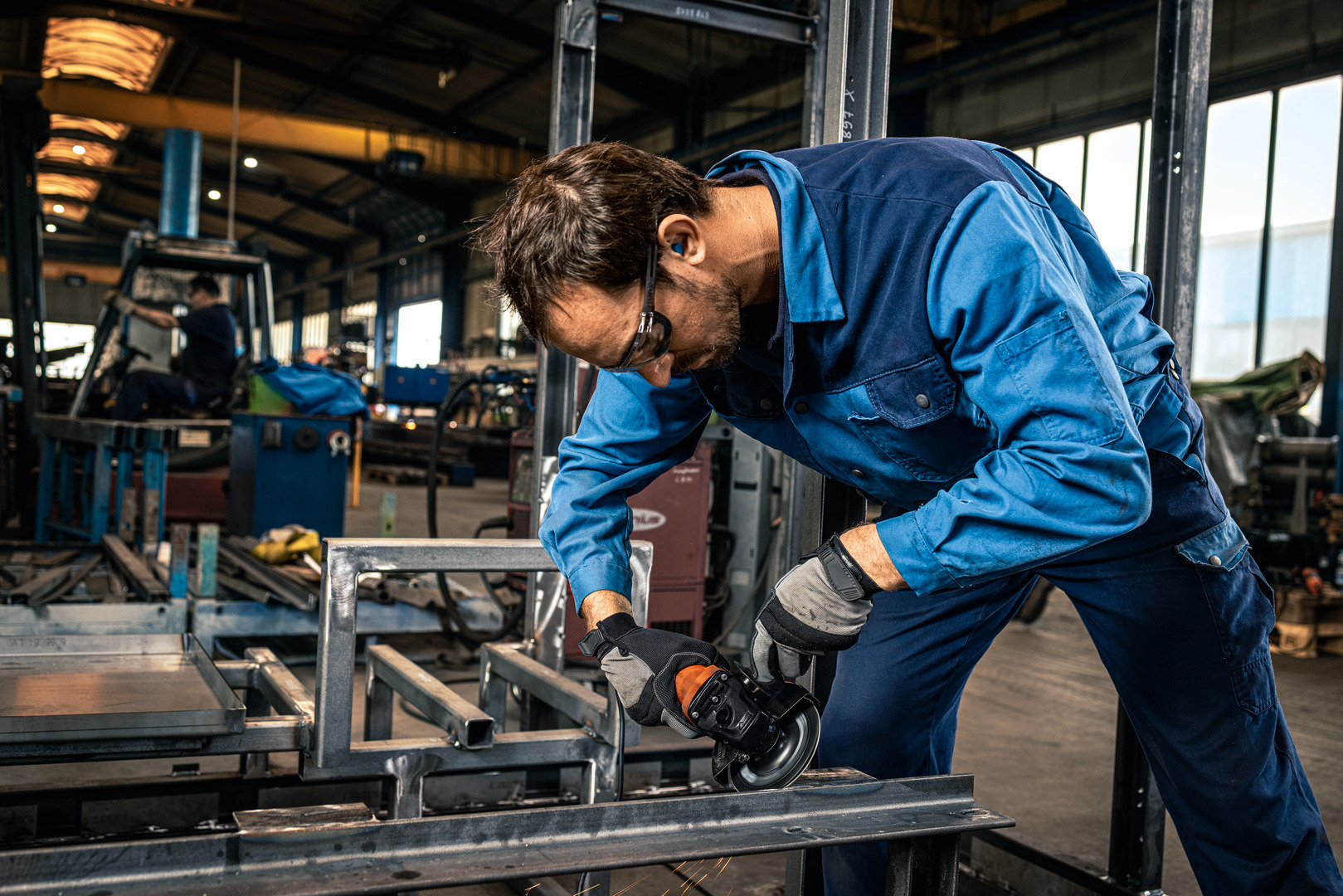 Anwendungsbild, Person, Arbeiter, Fabrik, Erwachsener, Mann