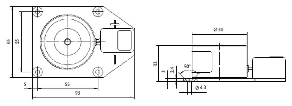 Masszeichnung, CAD-Diagramm, Diagramm