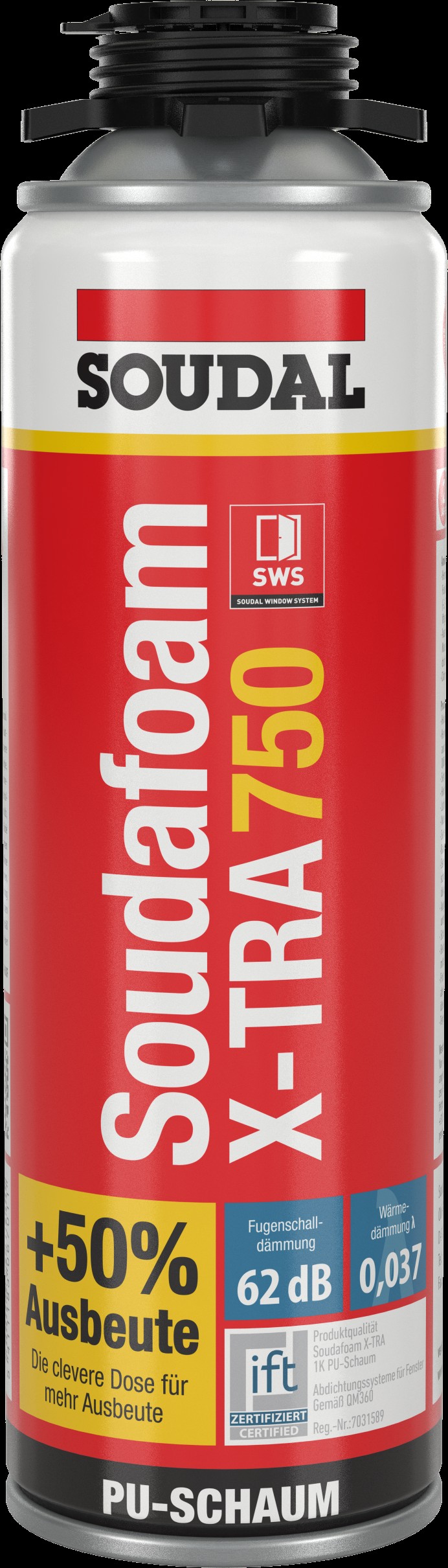 PU-Schaum, Montageschaum, Sprühdose, rote Dose, Schaumpistole