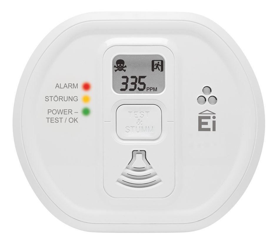 EI Electronics Kohlenmonoxid-Melder  Ei208iDW funkvernetzbar mit LCD-Display EI Electronics Kohlenmonoxid-Melder  Ei208iDW funkvernetzbar mit LCD-Display