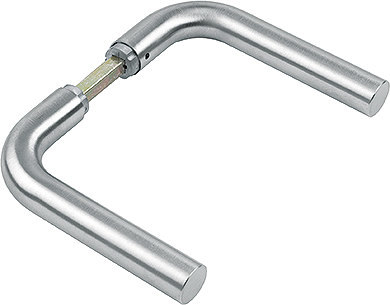 HOPPE Drückerpaar Bonn GD-E150Z, 8mm, L 66, TS 35-45,edelstahl matt