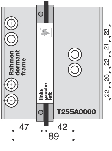 Dr. Hahn Bohrlehre T255A0000 für Serie 60 AT