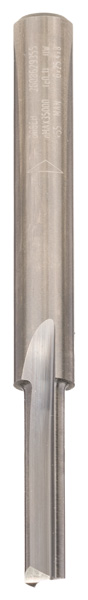 Bosch Nutfräser Expert for Wood, Voll-Carbide, 8 mm, D1 6 mm, L 25,4 mm, G 76 mm