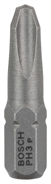 Bosch Schrauberbit Extra-Hart PH 3, 25 mm, 3er-Pack