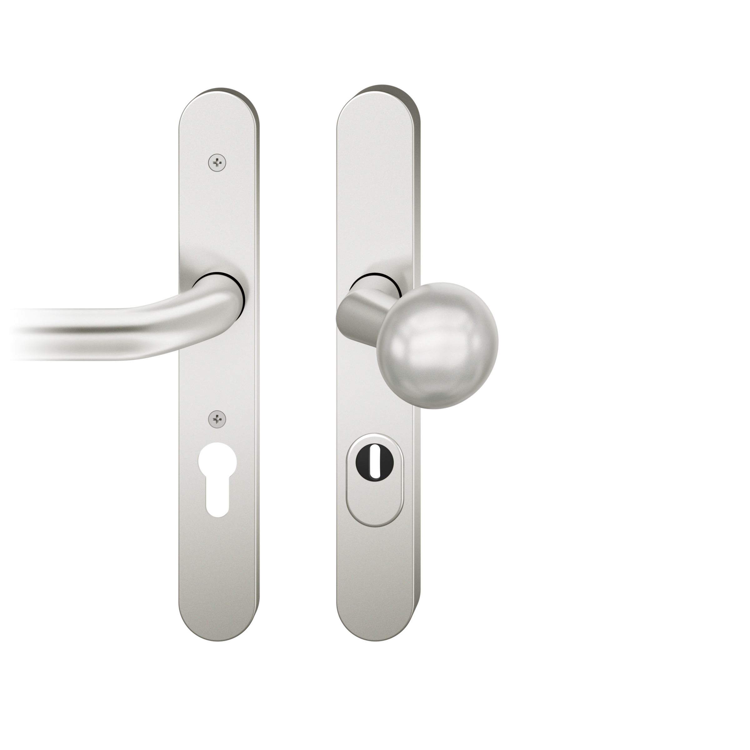 FSB FH-Schutz-Wechselgarnitur mit Langschild 73 7531, Edelstahl